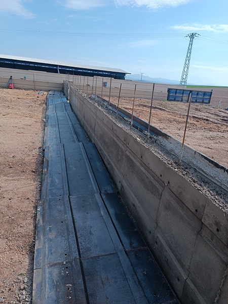Kırşehir Hazır Kalıp Desenli Beton Duvar